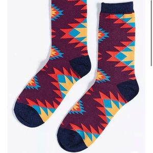 Mens Southwest Print Sock from Urban Outfitters